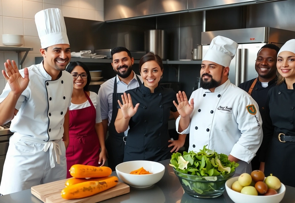 Équipe souriante de Lyonchefcx prête à aider les clients