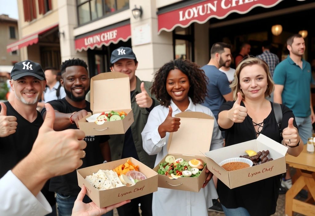 Avis clients satisfaits partageant leurs expériences avec Lyonchefcx