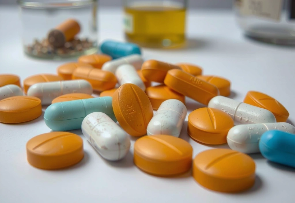 Minéraux sous forme de comprimés