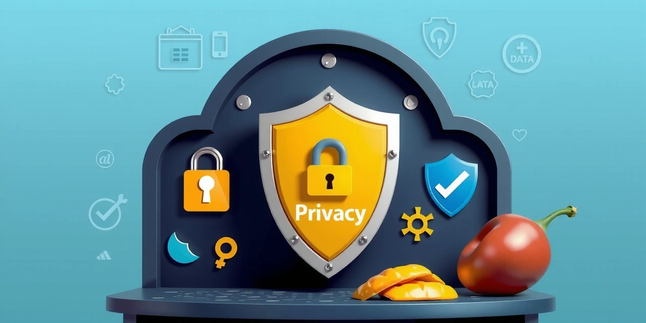 Illustration de la confidentialité des données sur Lyonchefcx